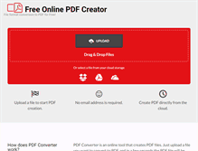 Tablet Screenshot of pdf-converter.com